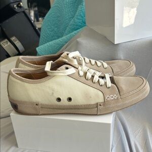 Cole Haan Men's Beige and Off-White Sneakers